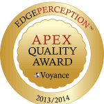 Edge Survey Apex Quality Award